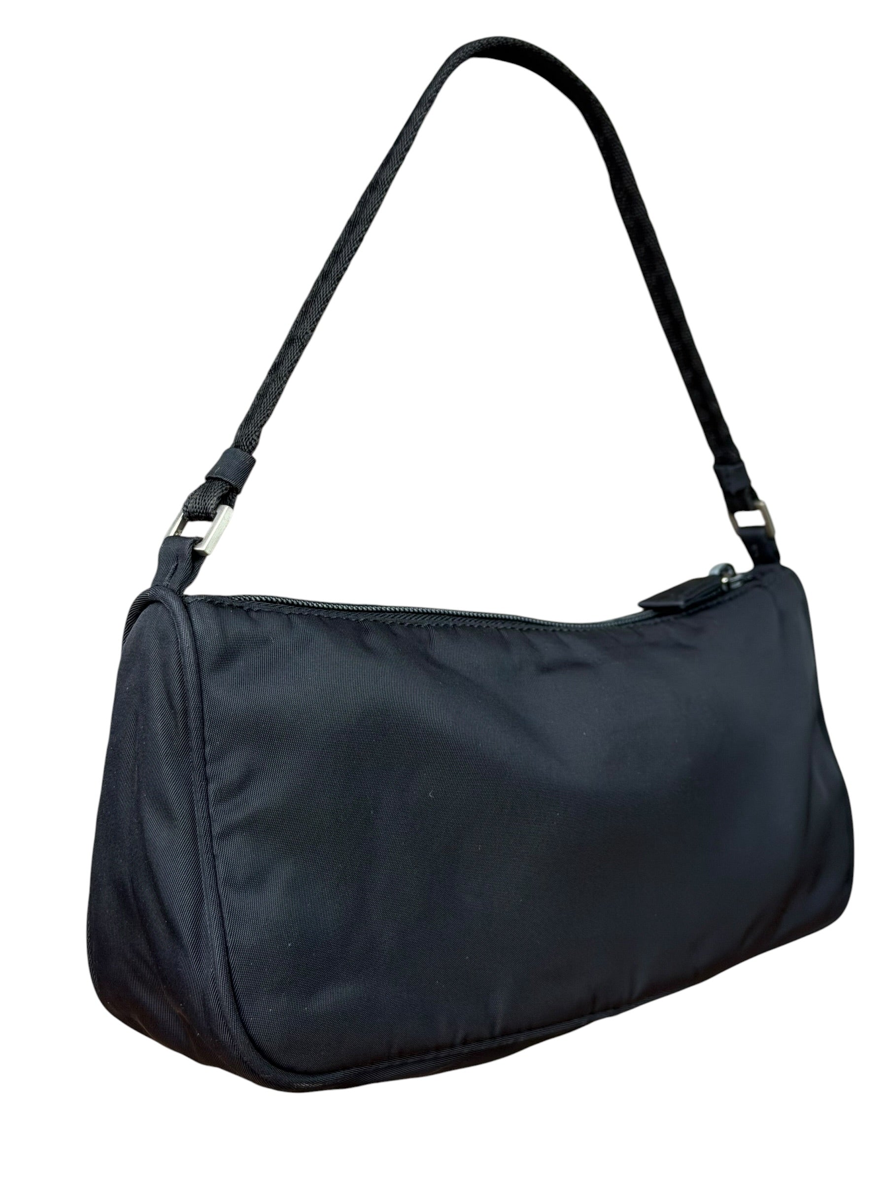 Prada Black Nylon Pochette