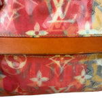 Louis Vuitton Richard Prince Orange Vinyl Canvas Monogram Hand Bag PM