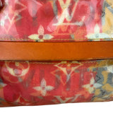 Louis Vuitton Richard Prince Orange Vinyl Canvas Monogram Hand Bag PM