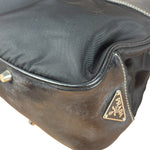 Prada Black Nylon Tessuto Shoulder Bag