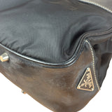 Prada Black Nylon Tessuto Shoulder Bag