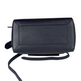 Celine Navy Grained Calfskin Belt Two-Way Bag