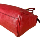 Gucci Re(Belle) Red Leather Top Handle Bag