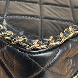 Chanel Black Quilted Leather Flap Bag 2019