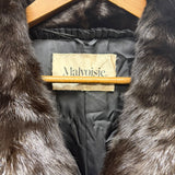 Vintage Brown Malvoise Mink Fur Coat