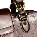 Louis Vuitton Burgundy Monogram Melrose Avenue Vernis  Handbag