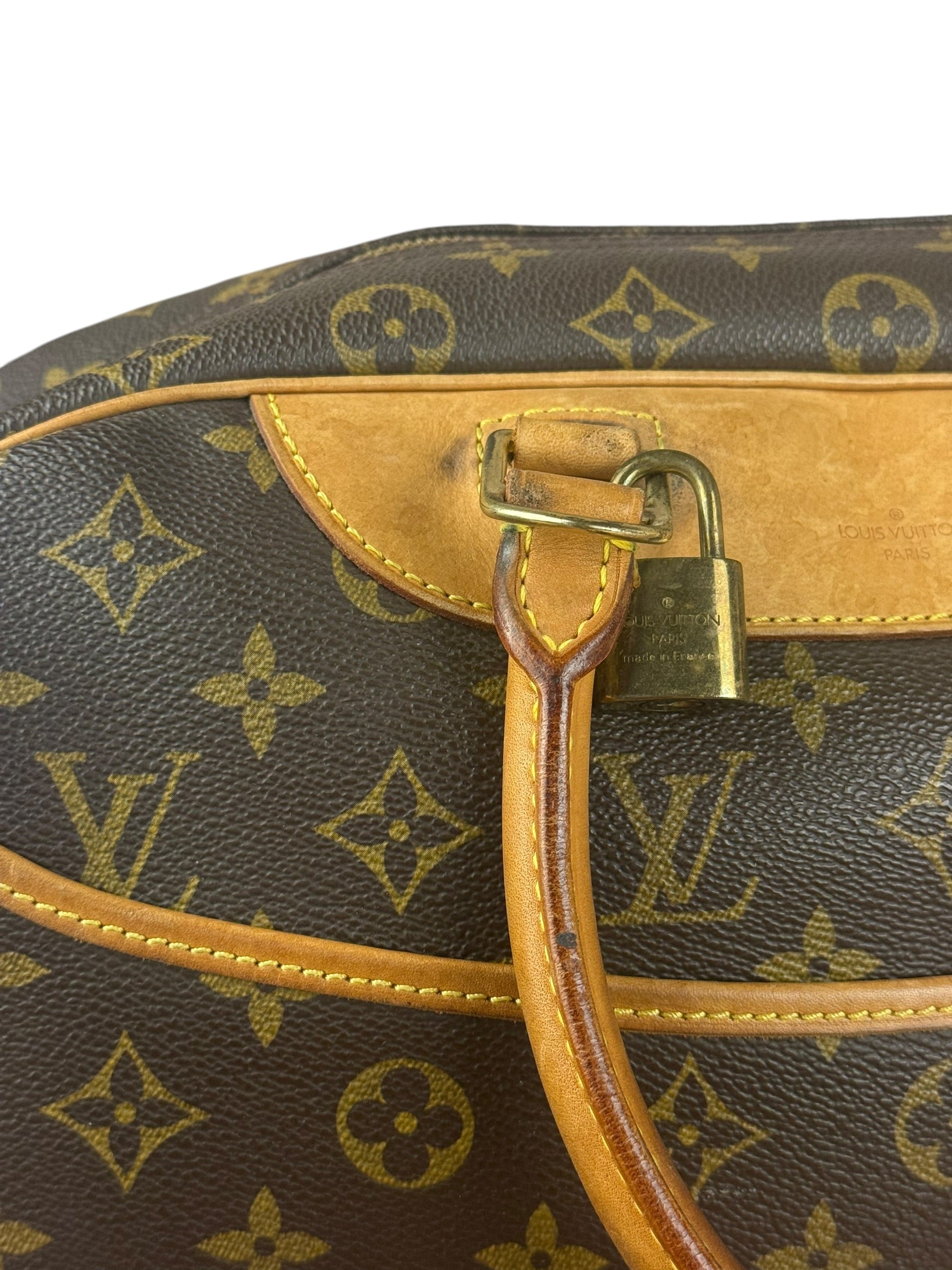 Louis Vuitton Vintage Monogram Deauville Handbag