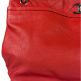 Chanel Red Quilted Leather Natural Beauty Chain Tote 2010