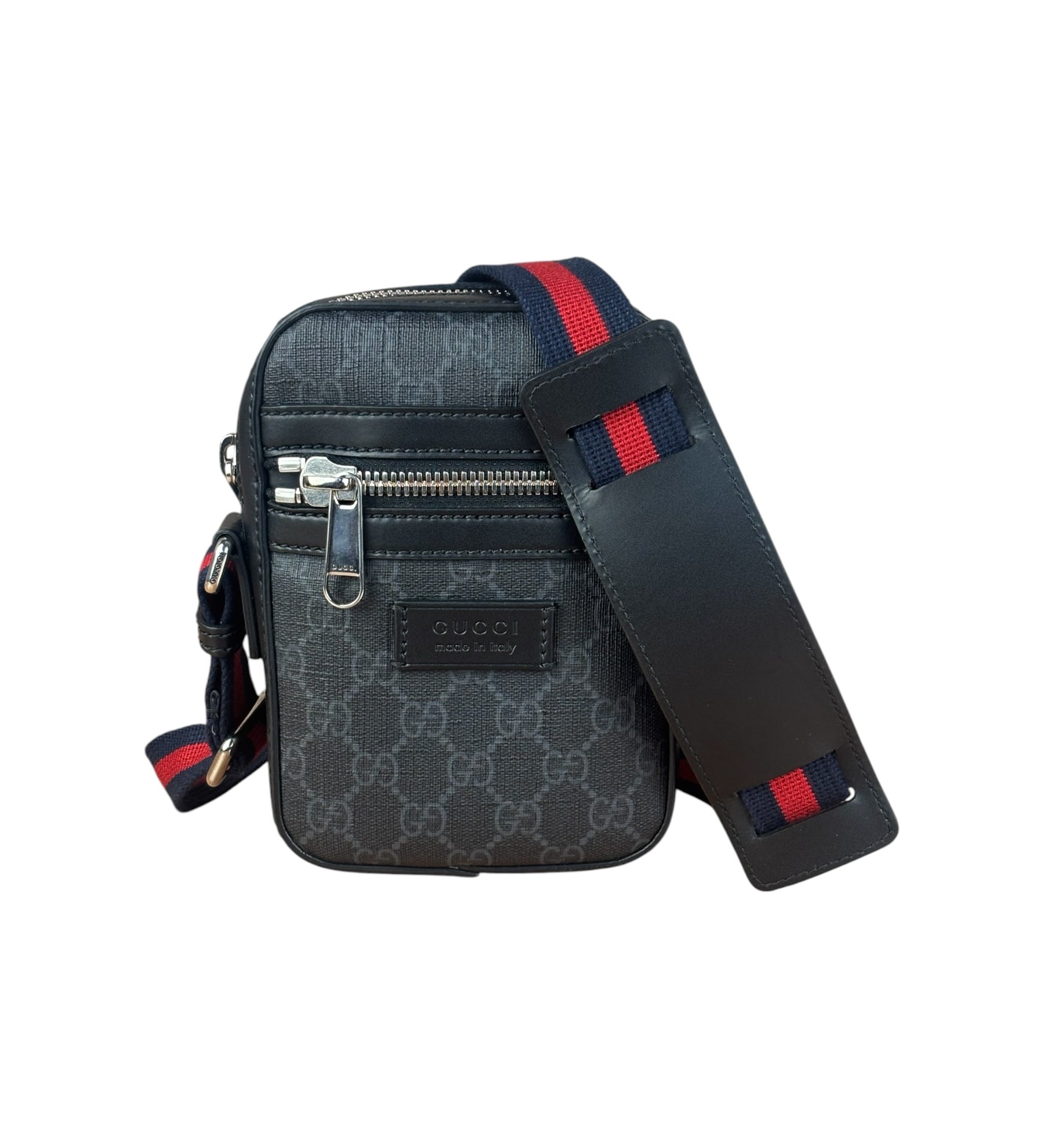 Gucci GG Supreme Small Messenger Bag Black