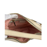 Gucci Vintage Printed Satin Silk Charmy Hobo Bag