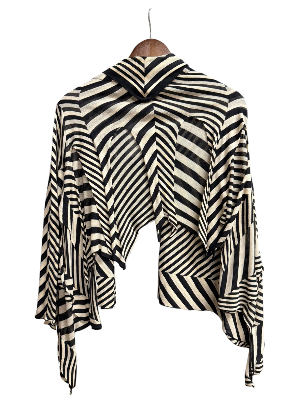 Issey Miyake Féte Striped Cotton Shawl