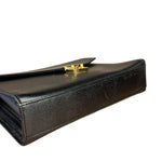 Saint Laurent Vintage Leather Envelope Clutch