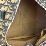 Christian Dior Vintage Navy Trotter Boston Bag