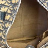 Christian Dior Vintage Navy Trotter Boston Bag