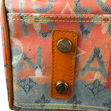 Louis Vuitton Richard Prince Orange Vinyl Canvas Monogram Hand Bag PM