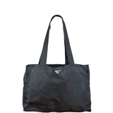 Prada Black Tessuto Nylon Tote Bag