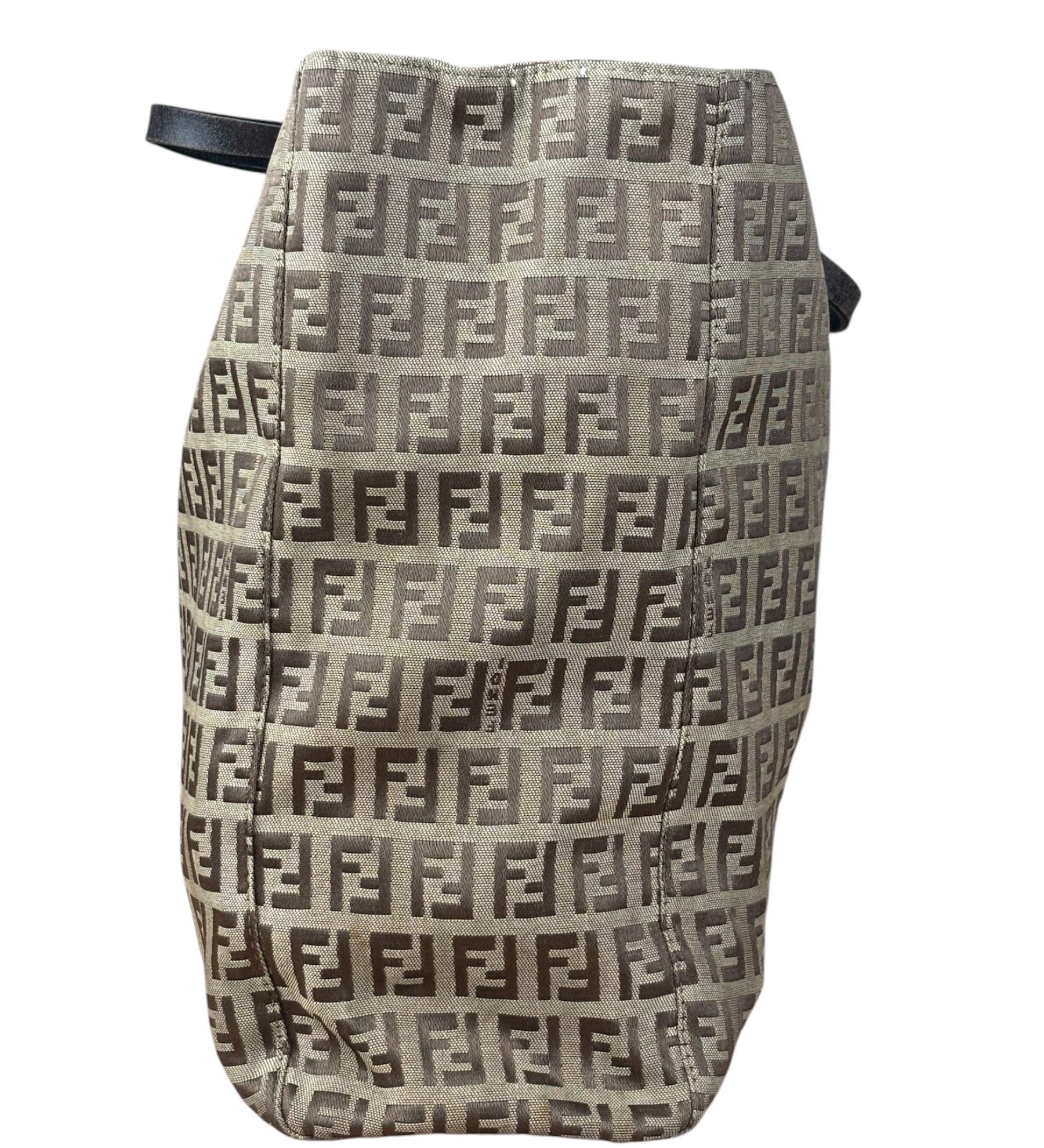 Fendi FF Vintage Canvas Tote Bag