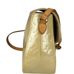 Louis Vuitton Yellow Monogram Vernis Bellflower GM Shoulder Bag