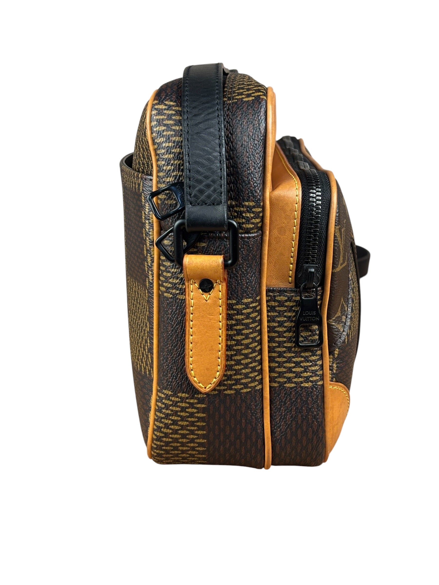 Louis Vuitton x Nigo Nil Giant Damier Ebene Messenger Bag