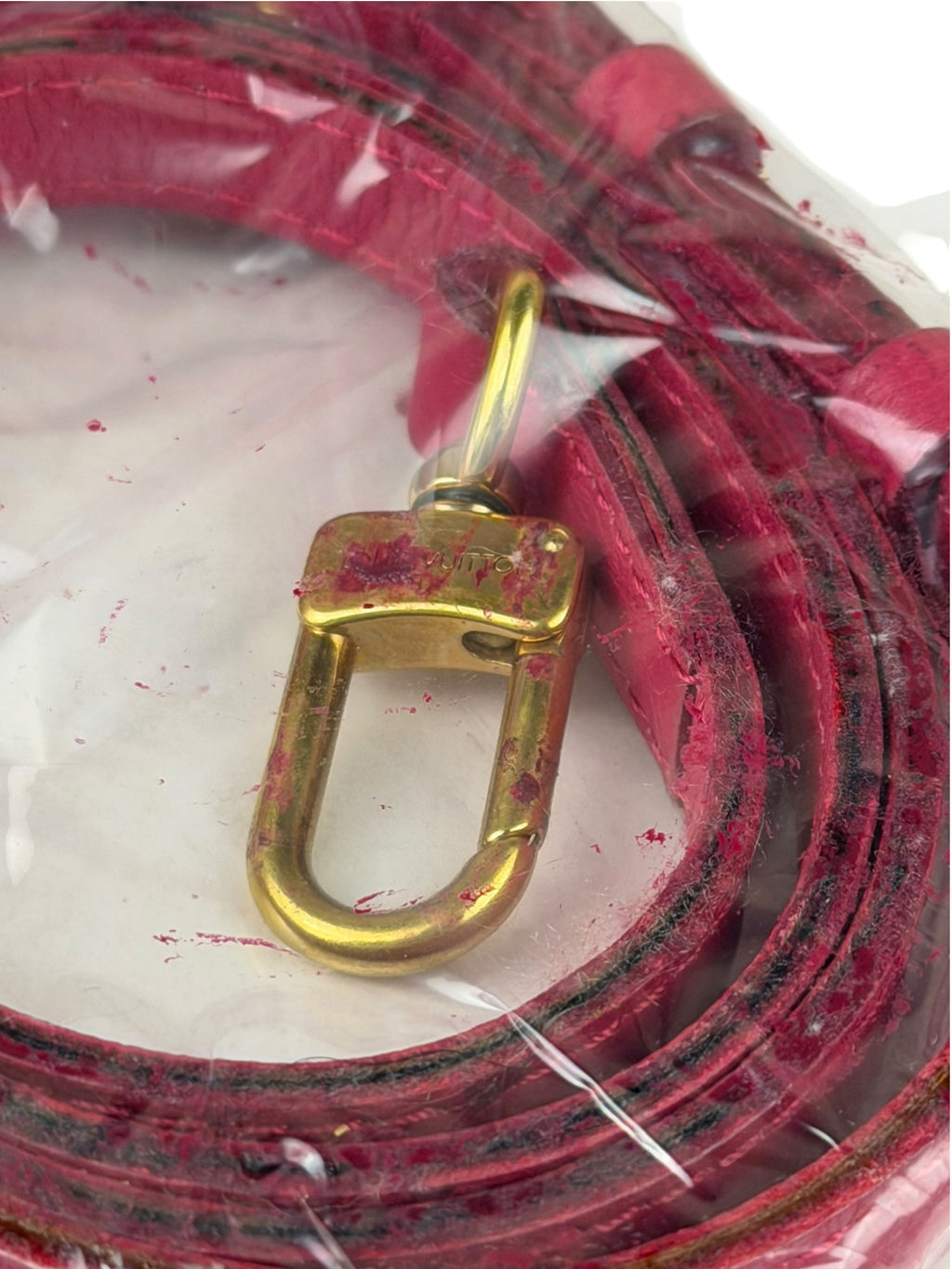 Louis Vuitton Pink Leather Trim Floral Ikat Noefull PM