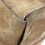 Bottega Veneta Brown Suede Maxi Intrecciato Arco Tote