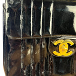 Chanel Mademoiselle Vertical Quilt Single Flap Bag 1994