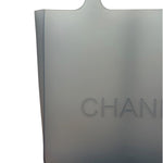 Chanel Blue Rubber Jelly Tote Bag
