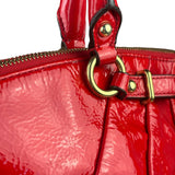 Coach Red Patent Leather Two-Way Bag
