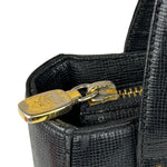 MCM Black Saffiano Leather Handbag