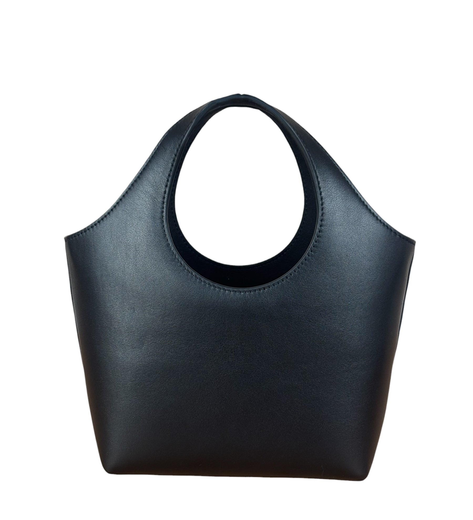 Balenciaga Black Leather Mary-Kate XS Tote Bag