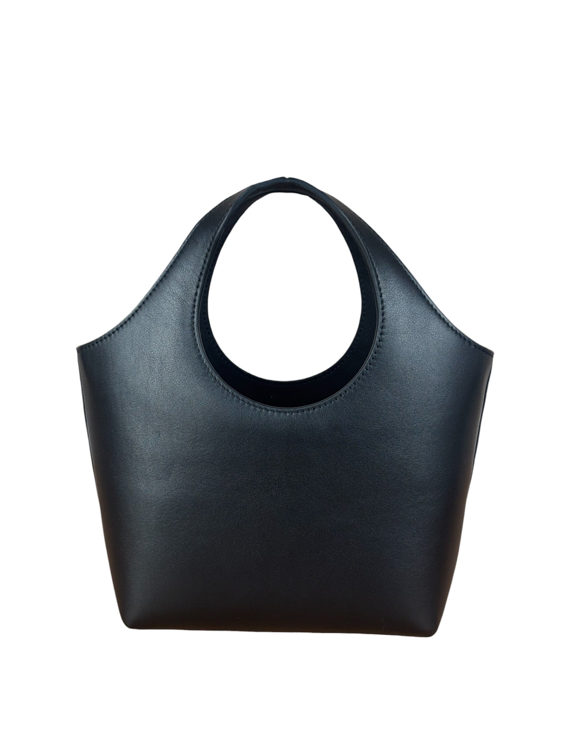 Balenciaga Black Leather Mary-Kate XS Tote Bag