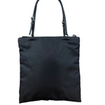 Prada Black Tessuto Small Zip Tote