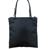 Prada Black Tessuto Small Zip Tote
