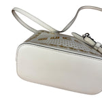 Gucci White Leather Stars Guccy Mini 2Way Bag