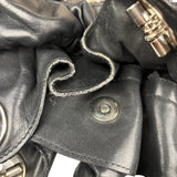 Christian Dior Vintage Black Leather Le Trente Shoulder Bag