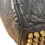 Alexander Wang Black Leather Rocco Duffel Line Shoulder/HandBag
