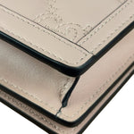 Gucci Light Pink Leather GG Matelasse Chain Wallet