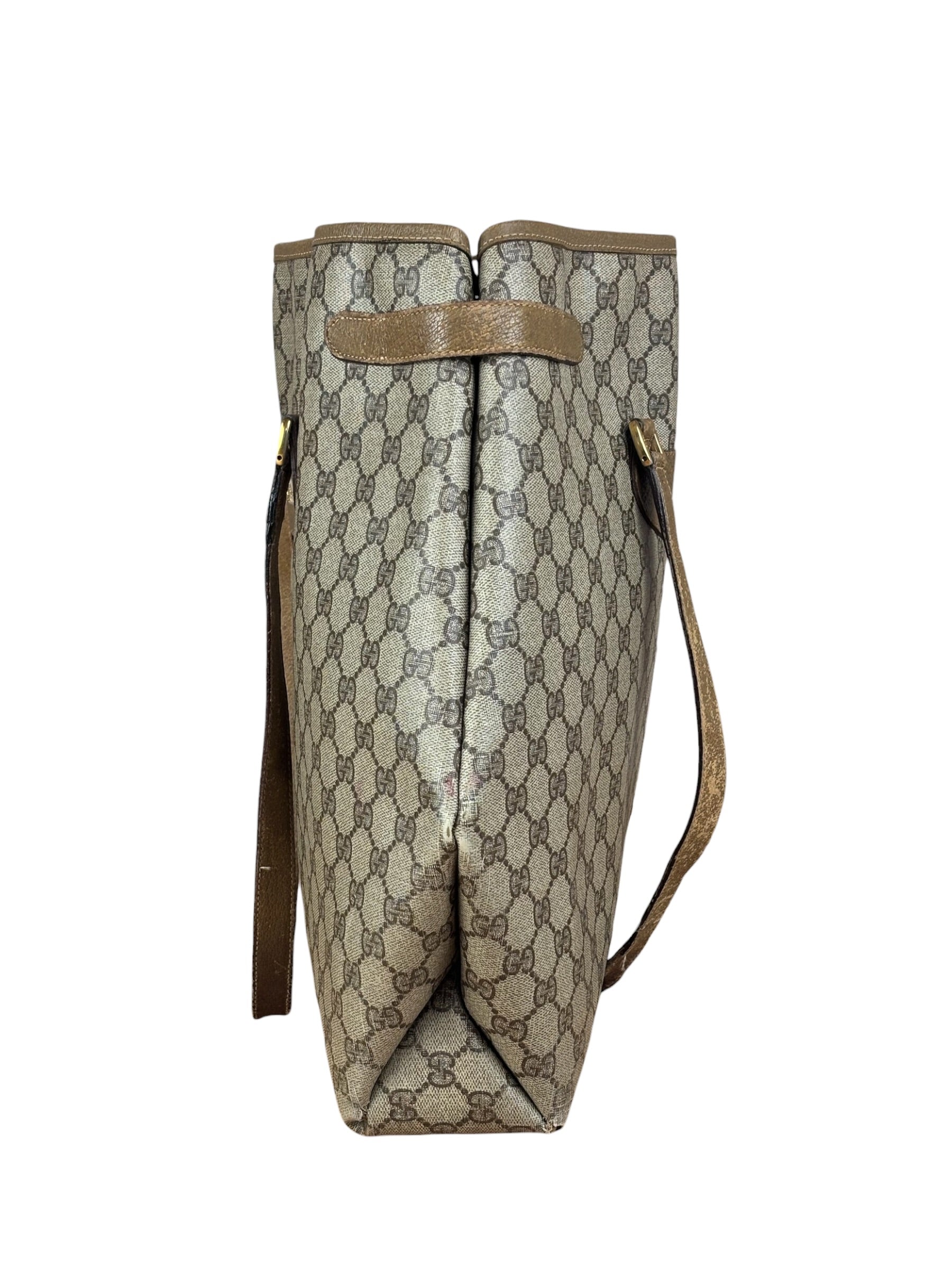 Gucci Vintage GG Plus Monogram Tote Bag