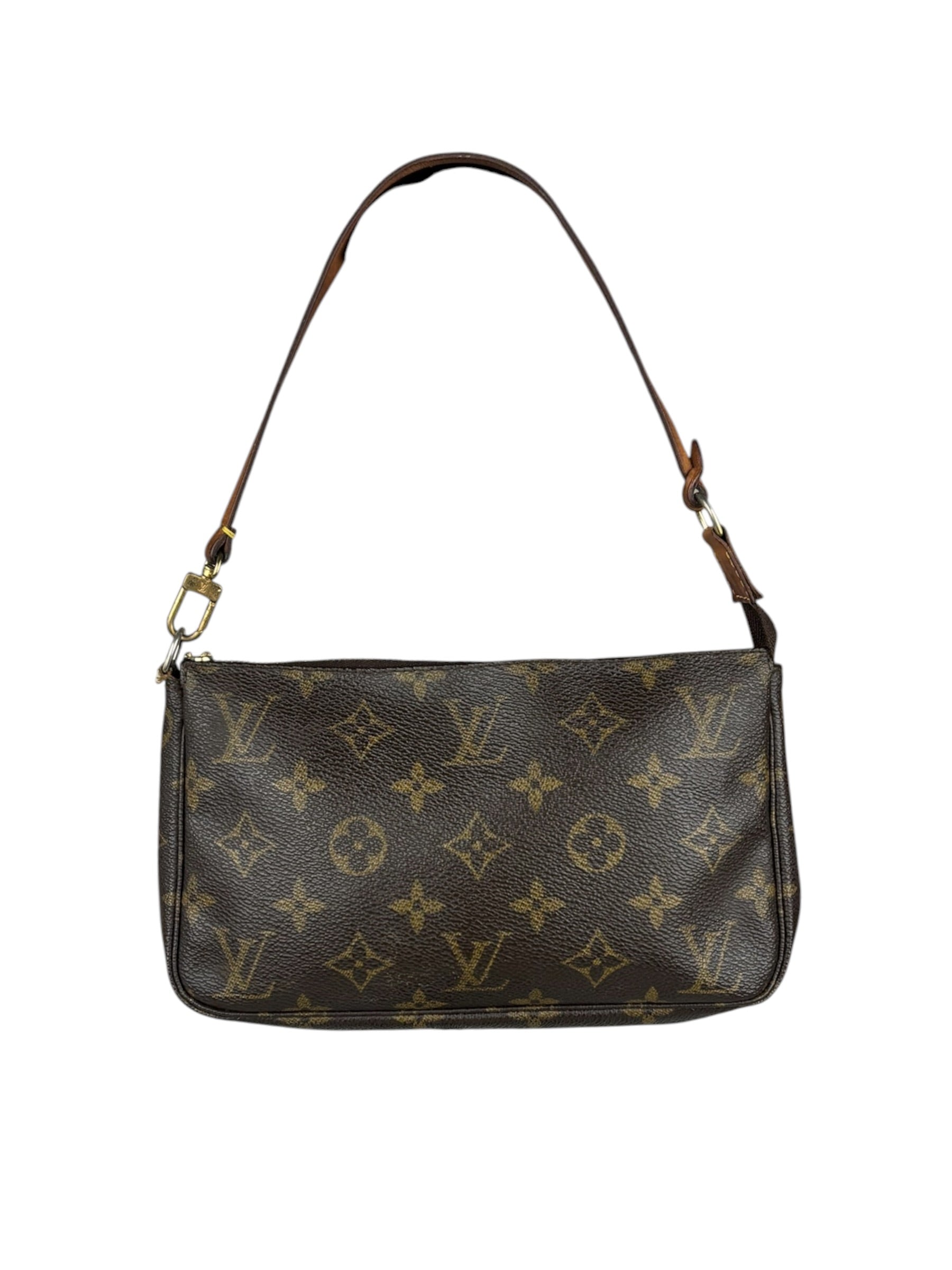 Louis Vuitton Monogram Pochette Broken Zip