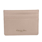Christian Dior Nude Pink Leather Card Holder