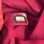 Chanel Red Quilted Leather Natural Beauty Chain Tote 2010