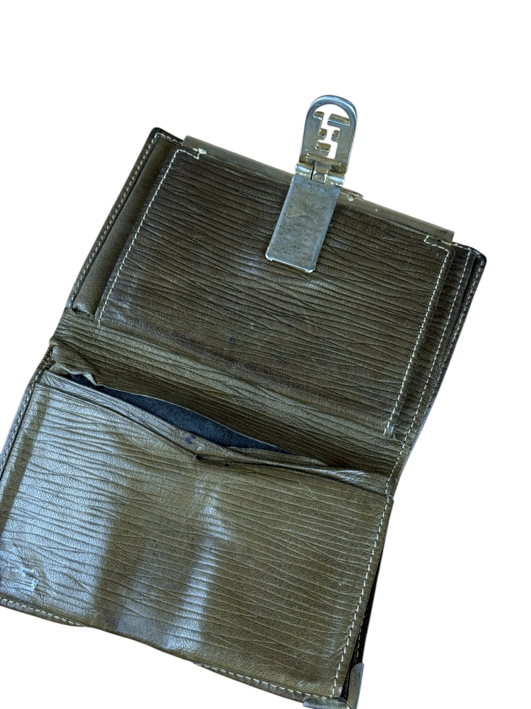 Fendi FF PVC Compact Wallet