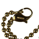 Christian Dior Vintage Gold Plated Beaded Necklace
