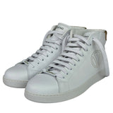 Valentino White Mabel High Top Sneaker