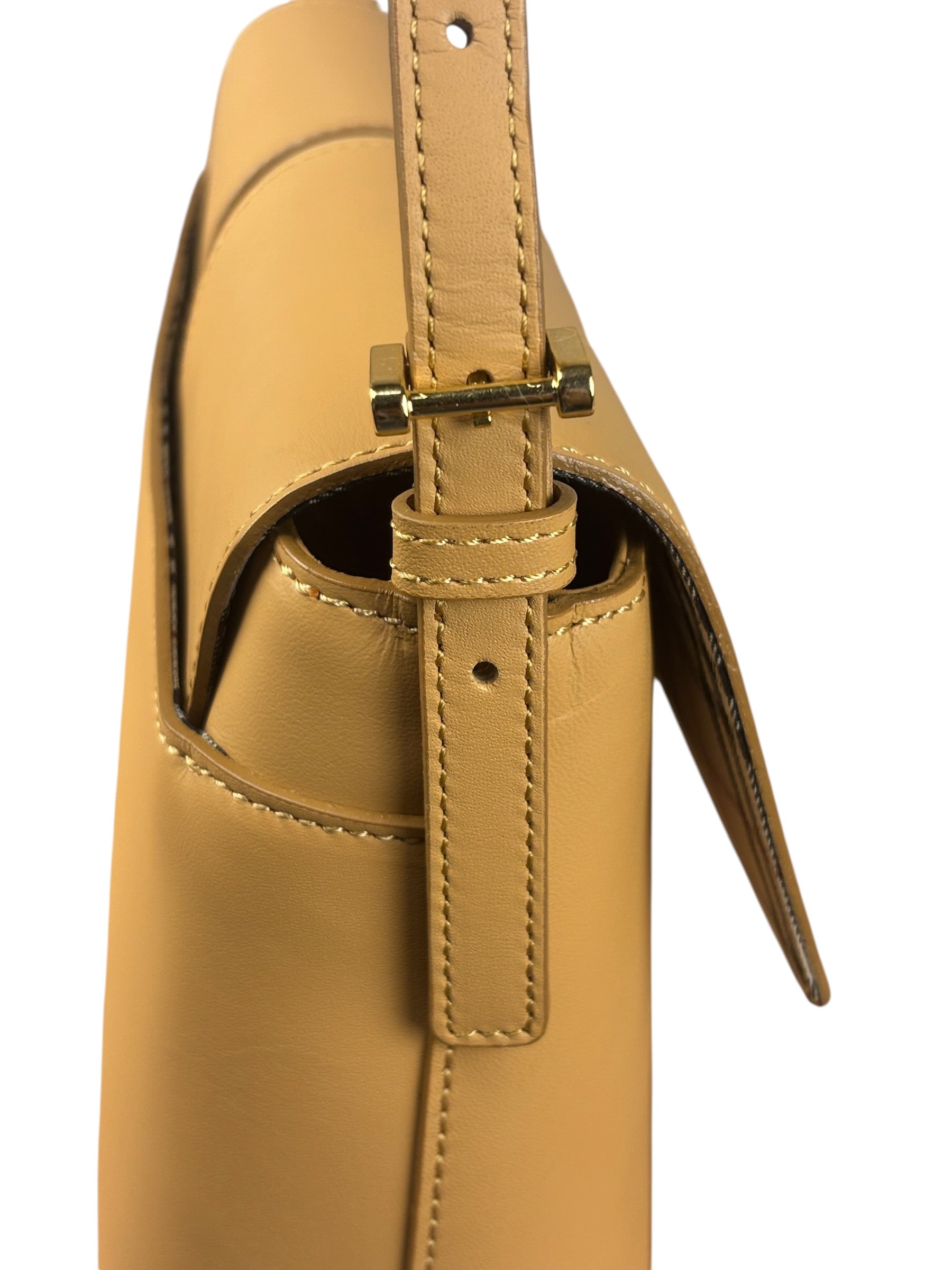 Burberry Brown Leather Shoulder Bag