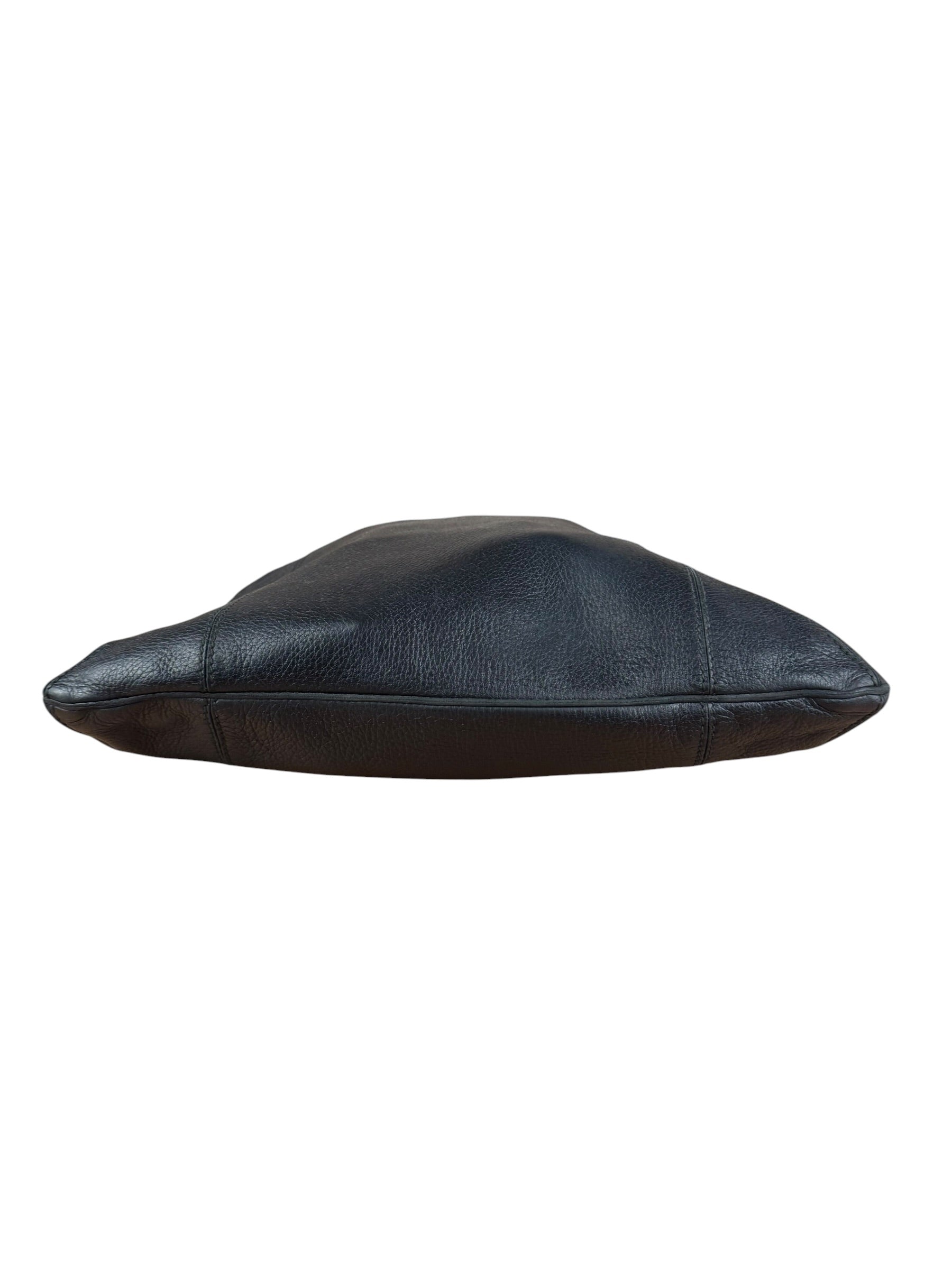 Bottega Veneta Black Cervo Hobo Bag