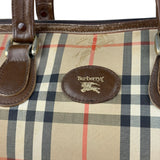 Burberry Vintage House Check Boston Bag