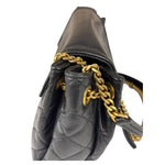 Saint Laurent Black Nolita Matelasse Leather Shoulder Bag
