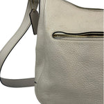 Coach Cream Pebbled Leather Hobo Bag