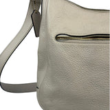 Coach Cream Pebbled Leather Hobo Bag
